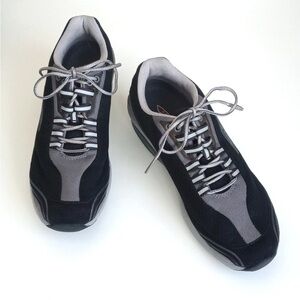 MBT Women’s Toning Athletic Shoes Black Suede & Mesh Running Shoes 39 (8-8.5)